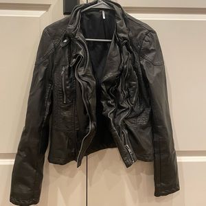 Faux leather